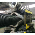 Double-wall corrugated pipe single-screw co-extrusion